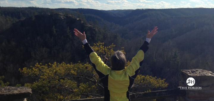 Girl With Hands Raised. God is good. Always.